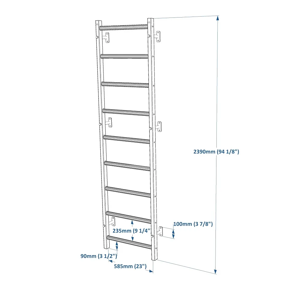 Wall bars BenchK 700W — 18