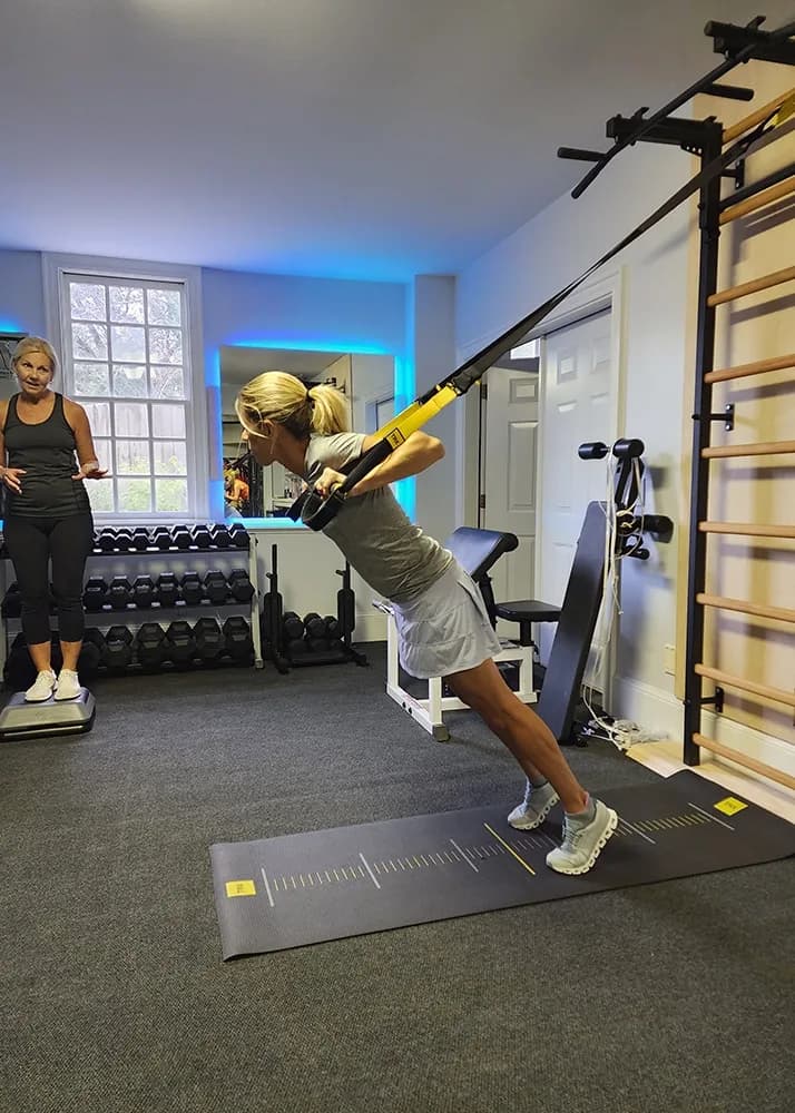 BenchK wall bars installed in a commercial gym