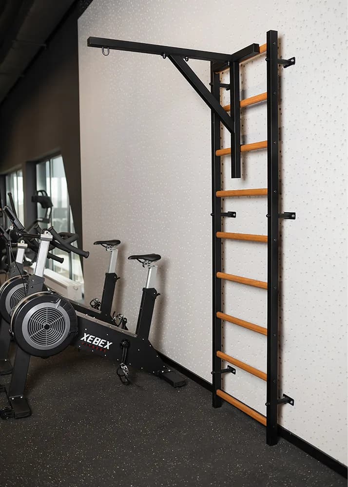 BenchK wall bars installed in a commercial gym