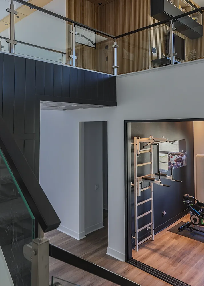 BenchK wall bars installed in a real training space