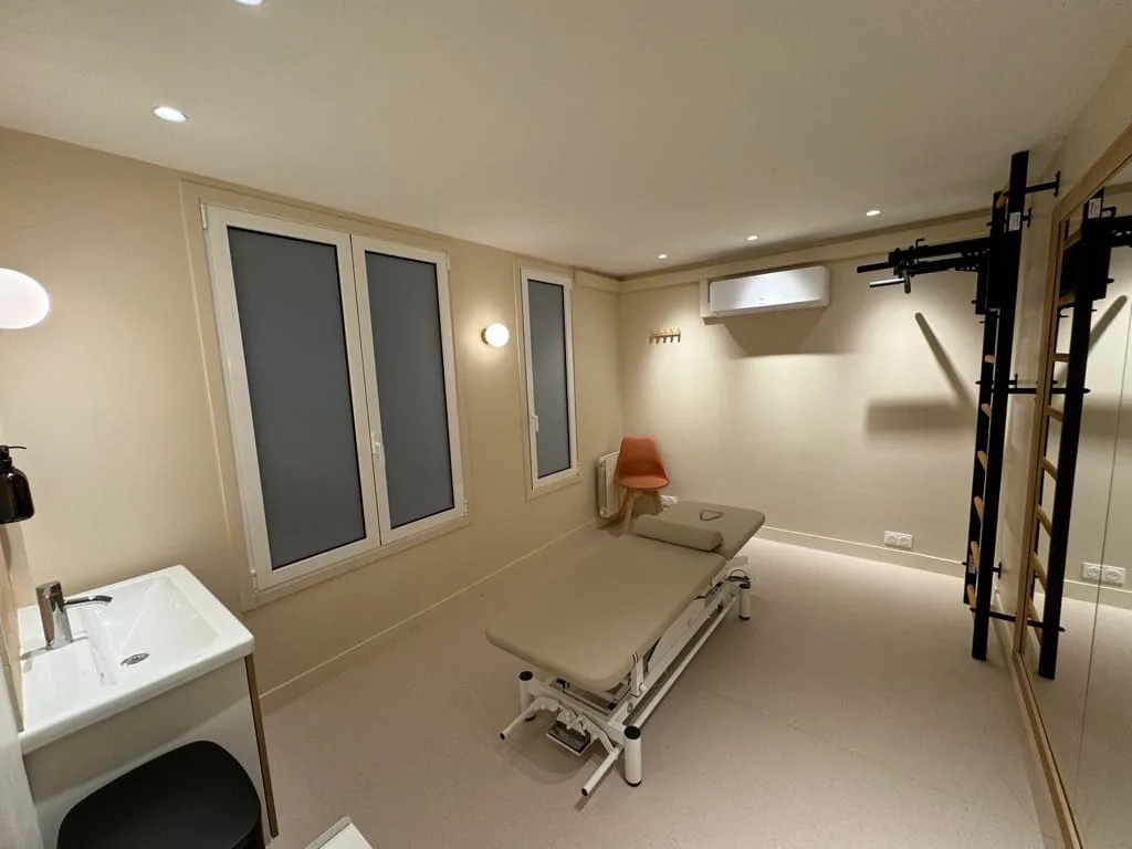BenchK wall bars installed in a real training space