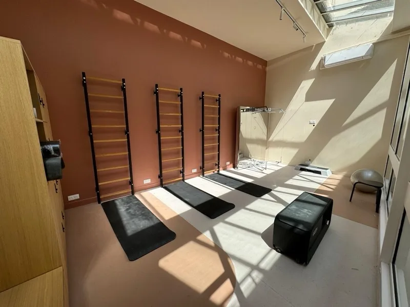 BenchK wall bars installed in a real training space