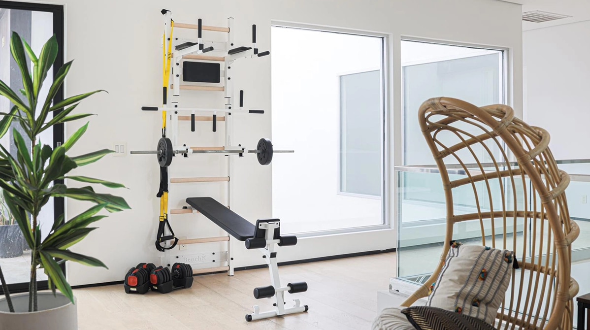 Clean interior design vibe with BenchK