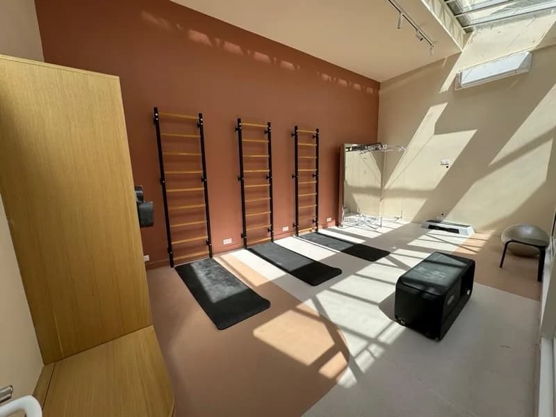 BenchK wall bars in a physiotherapy practice
