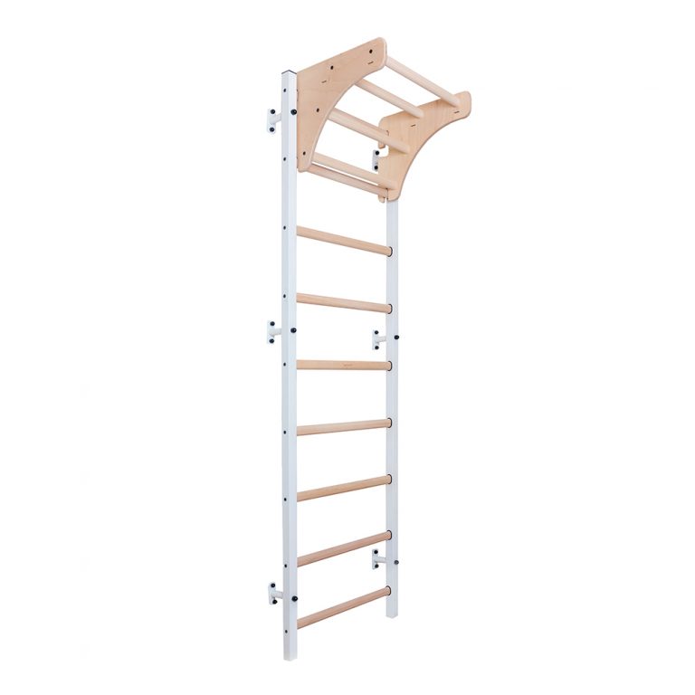 BenchK 711W wallbar with wooden pull up bar