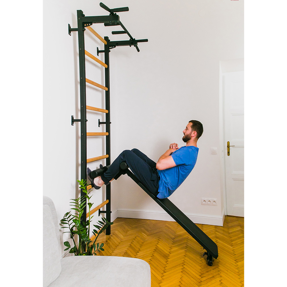 Luxury wallbar for home gym and personal studio – BenchK 733B